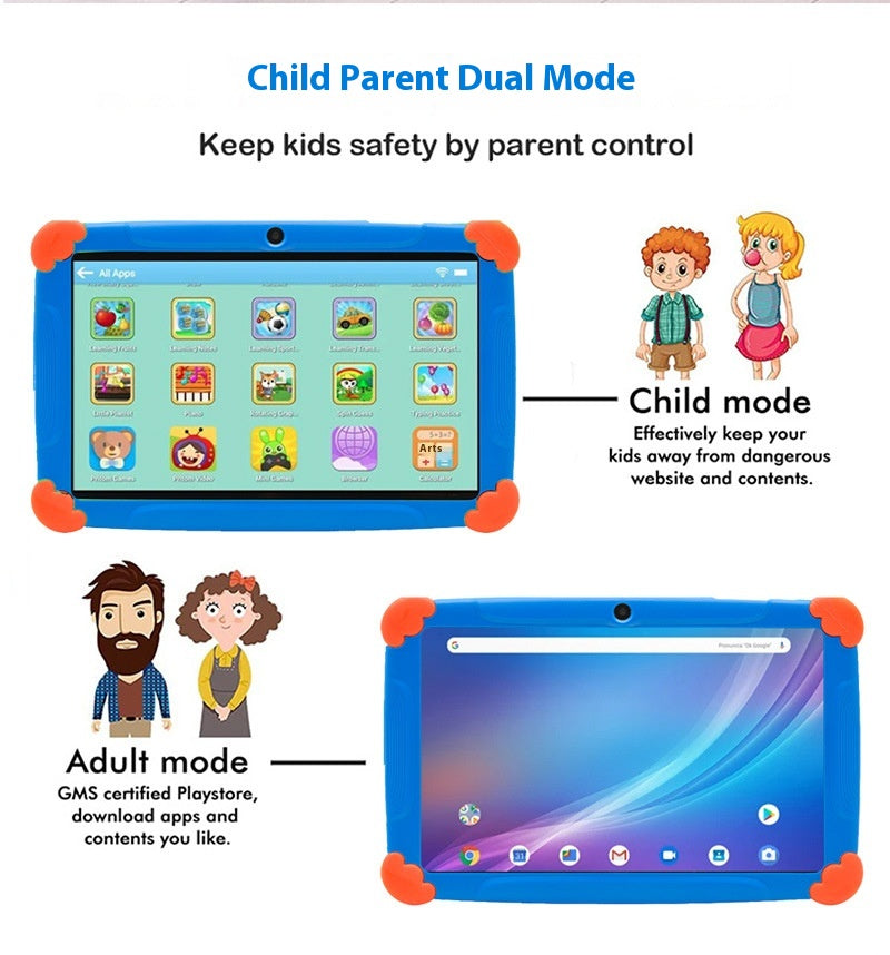 Kids Educational Tablet – 7-Inch 18GB Learning Computer for Children Ages 3–10