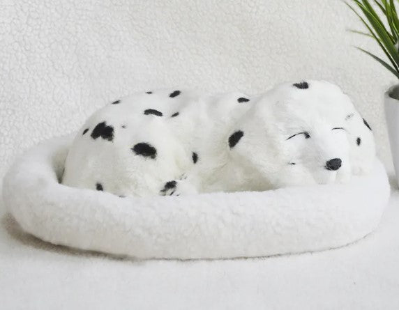 Lifelike Plush Dog Toy – Simulation Fur Animal
