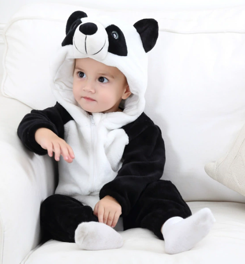 Soft Flannel Baby Onesie & Crawling Suit – Cozy All-Day Comfort