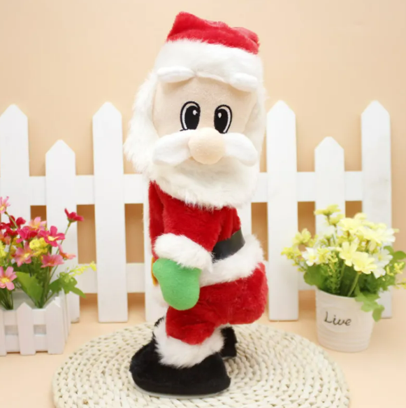 Dancing Musical Santa Claus Christmas Decoration