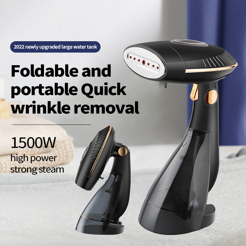 Foldable electric steamer iron
